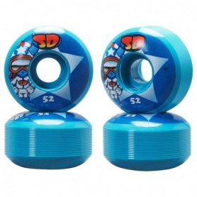 Speed Demons Characters Skateboarding Wheels 52Mm Stars Set4