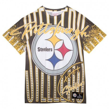 Mitchell & Ness Jumbotron Submimated Tee Pittsburgh Steelers