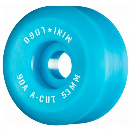 Mini Logo Hybrid A-Cut 2 53Mm X 90A Blue 4/Pk