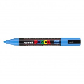 Rotulador Uni Posca Pc-5M Azul Cielo