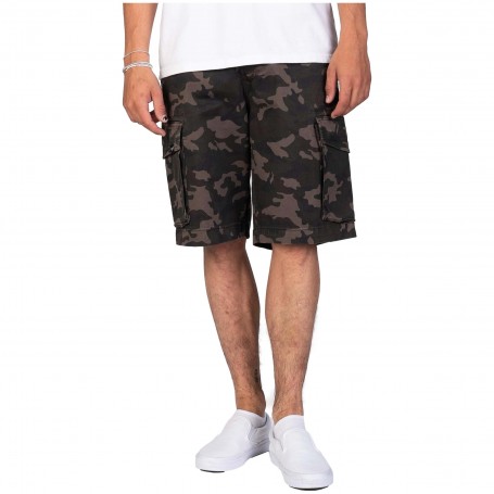 Pantalon Corto Reell New Cargo Short Washed Camo