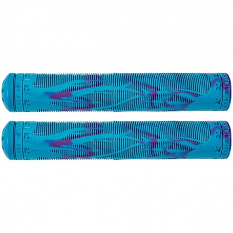 Root Industries R2 Scooter Grips Aqua/Purple Puños