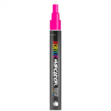 Mtn Marker Acrilico 1Mm Rosa Fluor