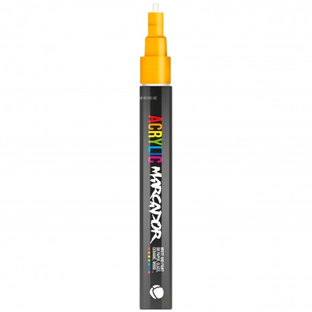 Mtn Marker Acrilico 1Mm Naranja Fluor