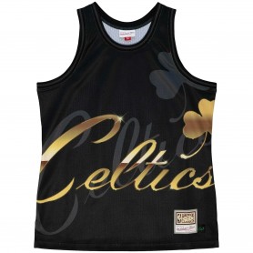 Camiseta Mitchell & Ness Nba Big Face 4.0 Fashion Tank Boston Celtics