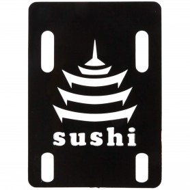 Sushi Pagoda Riser 1/8" Black Alzas Negro