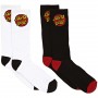 Calcetines Santa Cruz Classic Dot Sock 2Pack