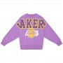 Sudadera Mitchell & Ness Women´S Logo Lt Fleece Los Angeles Lakers