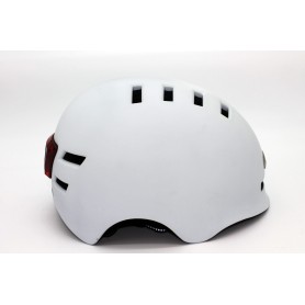 9Tr Urban Urban Helmet With Lights White Casco