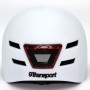 9Tr Urban Urban Helmet With Lights White Casco