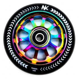 Nokaic Spin 100Mm 2 Pack Wheel Rainbow Ruedas