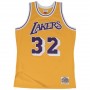 Camiseta Mitchell & Ness Nba Swingman Home Jersey Los Angeles Lakers 84 Mgic Johnson