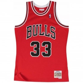 Camiseta Mitchell & Ness Nba Swingman Road Jersey Chicago Bulls 97 Scottie Pippen