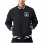 Chaqueta New Era Nfl Team Logo Bp Bomber Lasrai Las Vegas Raiders