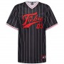 Camiseta Fubu Varsity Pinstriped Mesh