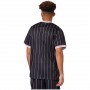 Camiseta Fubu Varsity Pinstriped Mesh