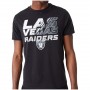 Camiseta New Era Nfl Gradient Wrdmrk Tee Lasrai Las Vegas Raiders