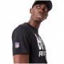 Camiseta New Era Nfl Gradient Wrdmrk Tee Lasrai Las Vegas Raiders