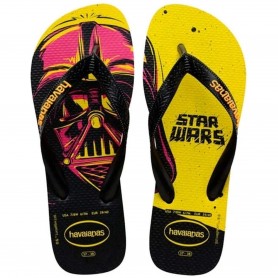 Chanclas Havaianas Star Wars Black/Pop Yellow