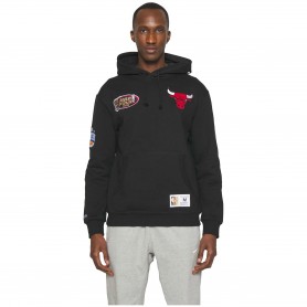 Sudadera Mitchell & Ness Nba City Colecction Fleece Hoody Chicago Bulls