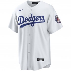 Camisa Nike Los Angeles Dodgers Replica Home Jersey Hall Of Fame 44 Jil Hodges