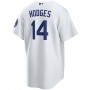 Camisa Nike Los Angeles Dodgers Replica Home Jersey Hall Of Fame 44 Jil Hodges