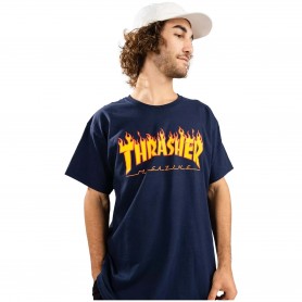 Camiseta Thrasher Flame Logo Tee