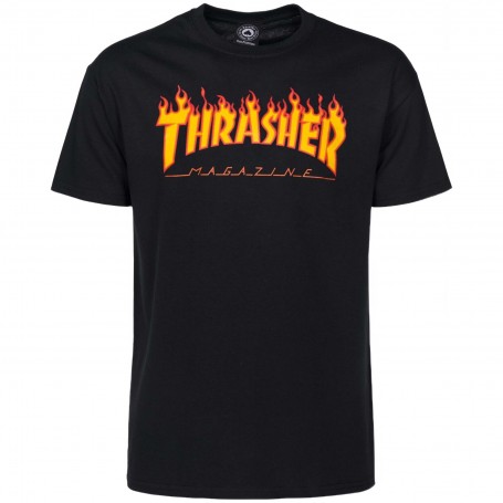 Camiseta Thrasher Flame Logo Tee