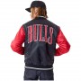 Chaqueta New Era Nba Satin Bomber Chicago Bulls