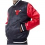 Chaqueta New Era Nba Satin Bomber Chicago Bulls