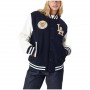 Chaqueta New Era Mlb Large Logo Varsityf Los Angeles Dodgers