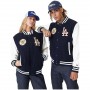 Chaqueta New Era Mlb Large Logo Varsityf Los Angeles Dodgers