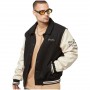 Abrigo Sean John Script Logo Retro Car College Jacket