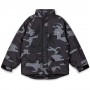 Abrigo Grimey All Over Print Tusker Temple Puffer Parka