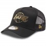 Gorra New Era Foil Logo Trucker Los Angeles Lakers