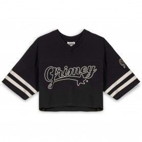 Camiseta Grimey Madrid Girl Crop Football Jersey Black