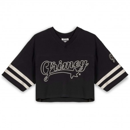 Camiseta Grimey Madrid Girl Crop Football Jersey Black