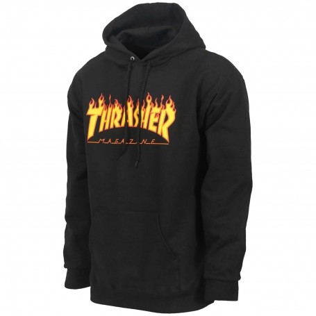 Sudadera Thrasher Flaem Logo Hood