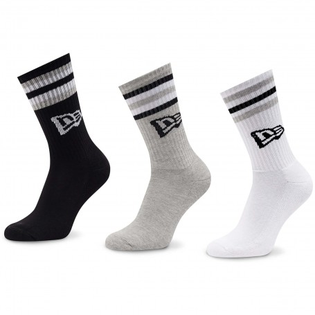 Calcetines New Era Stripe Crew Sock Ne Assorted