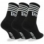 Calcetines New Era Stripe Crew Sock Ne Black