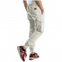 Pantalon Largo Reell Reflex Rib Cargo Off White