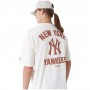 Camiseta New Era Mlb Wordmark Os Tee New York Yankees