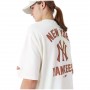 Camiseta New Era Mlb Wordmark Os Tee New York Yankees