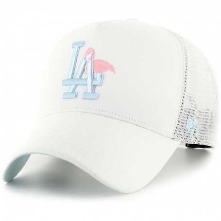 Gorra 47 Brand Mvp Trucker Flamingo Los Angeles Dodgers