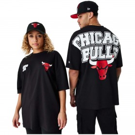 Camiseta New Era Nba Large Grphc Bp Os Tee Chicago Bulls