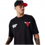 Camiseta New Era Nba Large Grphc Bp Os Tee Chicago Bulls