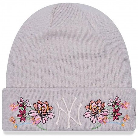 Gorro New Era Wmns Floral Cuff Beanie New York Yankees
