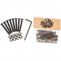 D-Street Bolts Allen 1 1/2" Domehead Black