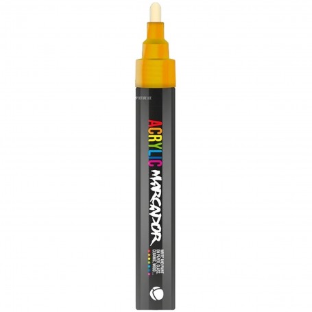 Mtn Marker Acrilico 2Mm Naranja Fluor