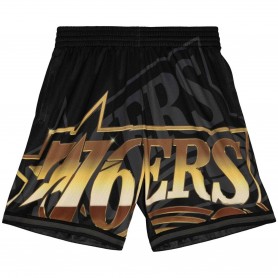 Pantalon Corto Mitchell & Ness Nba Big Face 4.0 Fashion Shorts Philadelphia 76Ers
